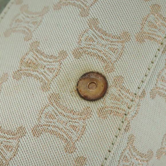 CELINE Paris Macadam Canvas Boogie Hand Bag peppermint Auth 111548 - Picture 10 of 16